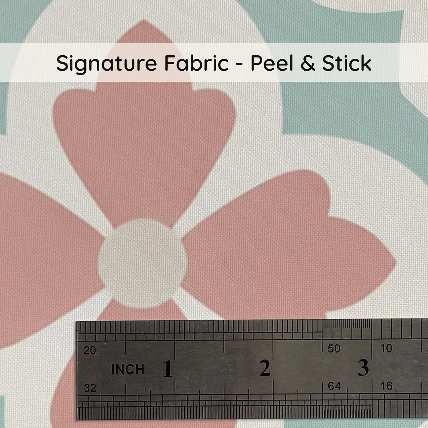 Moroccan Quatrefoil Geometric on peel and stick fabric - Whimsy Tots