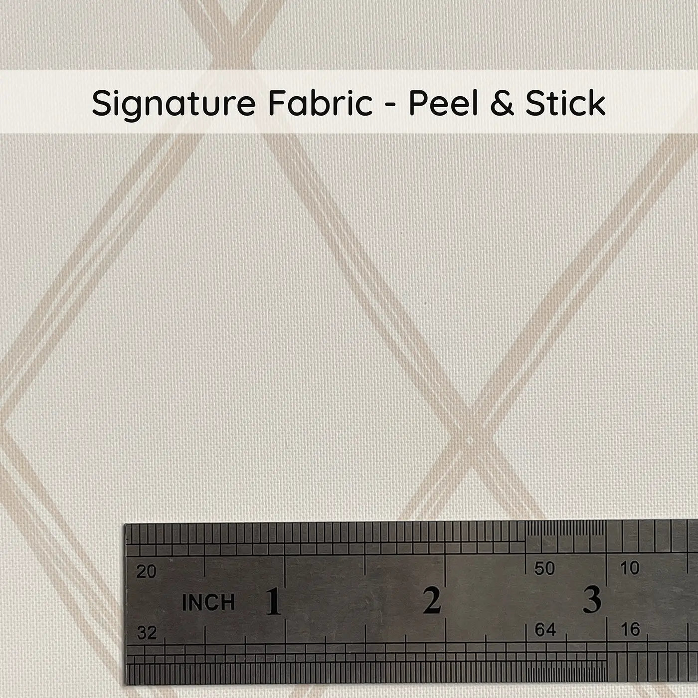 Diamond Lattice Hand-Drawn on peel and stick fabric - Whimsy Tots