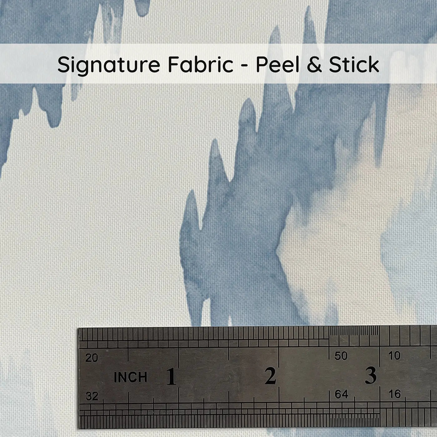 Ikat Diamond Watercolor on peel and stick fabric - Whimsy Tots